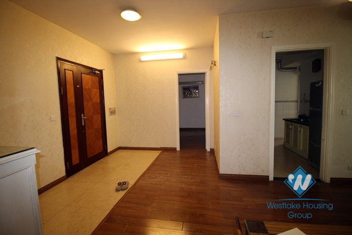 Fully furnished apartment with beautiful wooden floor is available for rent in Ciputra